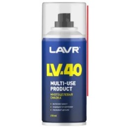 Смазка многоцелевая LV-40, LAVR Ln1484 210 мл ( уп.12 шт)