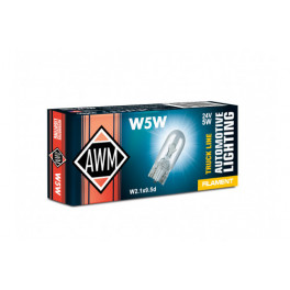 Лампа накаливания AWM W5W 24V 5W