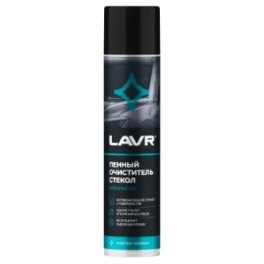 Пенный очиститель стекол  LAVR, Ln1621  400мл ( уп.12 шт)