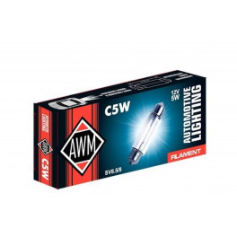 Лампа накаливания AWM C5W 12V 5W