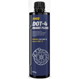 Тормозная жидкость Mannol DOT-4 BRAKE 0,5 л