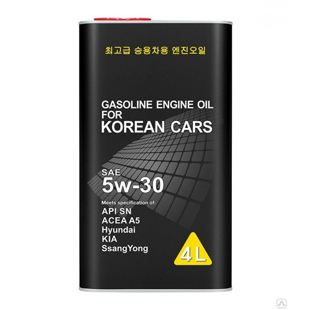 Масло KOREAN CARS FANFARO 5W30 4 л Масло KOREAN CARS FANFARO 5W30 4 л