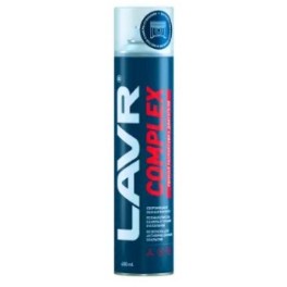 Пенная раскоксовка двигателя COMPLEX LAVR Foam engine carbon cleaner Ln2510 400 мл. (акция)