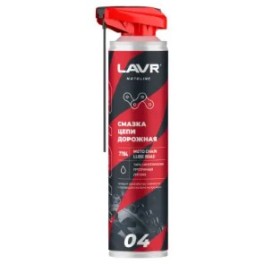 Смазка цепи Дорожная  LAVR MOTO  Ln7704 520 мл ( уп.12 шт)