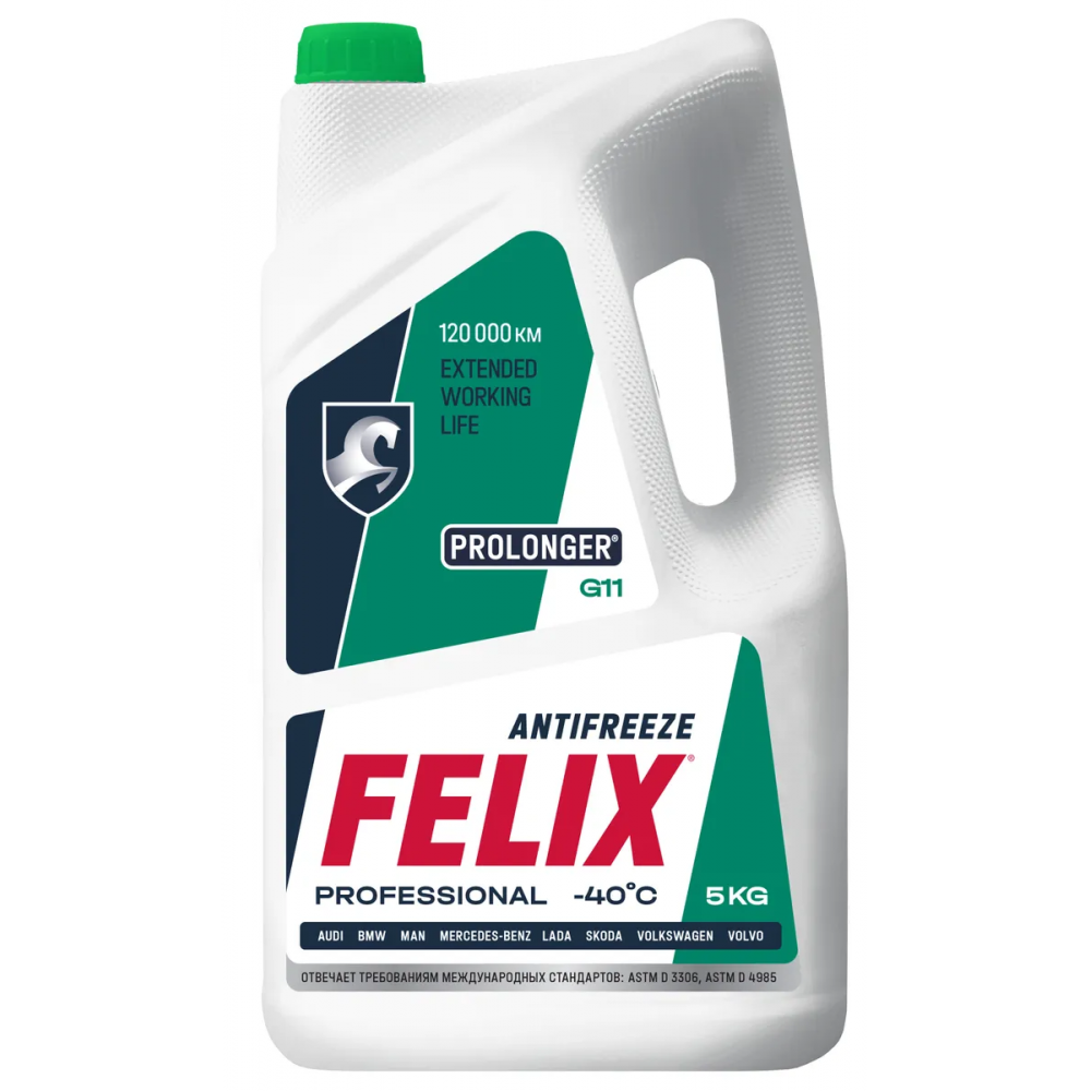 Антифриз FELIX PROLONGER 5 кг (акция)