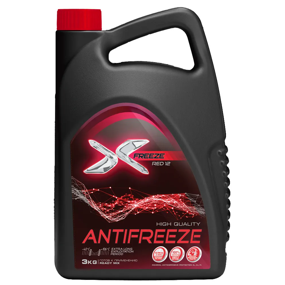 Антифриз X-FREEZE Red 3 кг