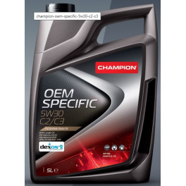 CHAMPION OEM SPECIFIC 5W30 С2/C3 5 л
