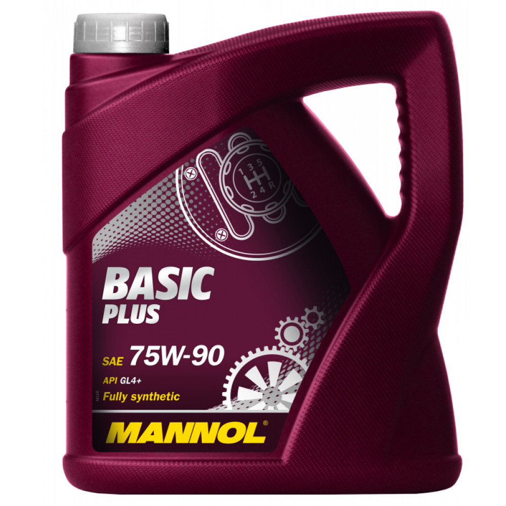 Mannol 75w90 синт. Basic Plus 4 л