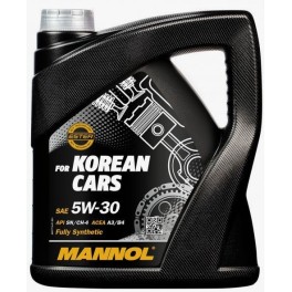 Масло Mannol 5w30 for Korean 4 л Масло Mannol 5w30 for Korean 4 л