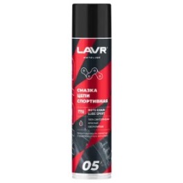 Смазка цепи Спортивная LAVR MOTO Ln7715  400 мл  ( уп.12 шт)