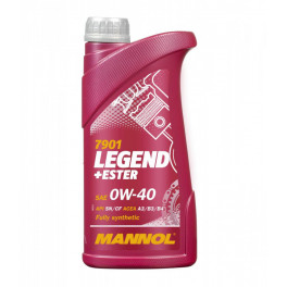 Масло Mannol LEGEND+Ester 0w40 1 л