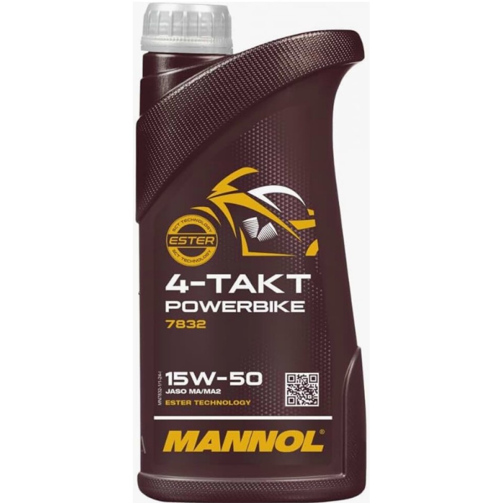 Масло Mannol 4T 15w50 Powerbike 1 л