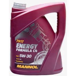 Масло Mannol 5w30 Energy Formula C4 5 л Масло Mannol 5w30 Energy Formula C4 5 л