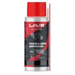 Смазка цепи дорожная  LAVR MOTO  Ln7774  140 мл ( уп.48 шт)