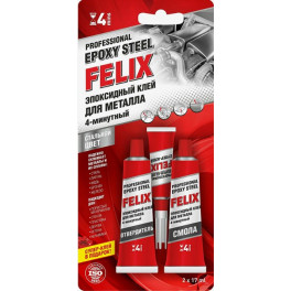 Клей эпоксидный FELIX для металла 0,034 кг
