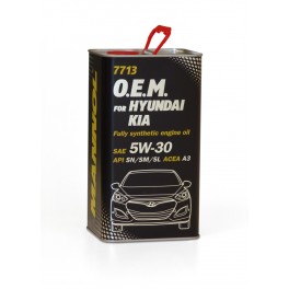 Масло Mannol 5w30 for Korean 4 л Масло Mannol 5w30 for Korean 4 л